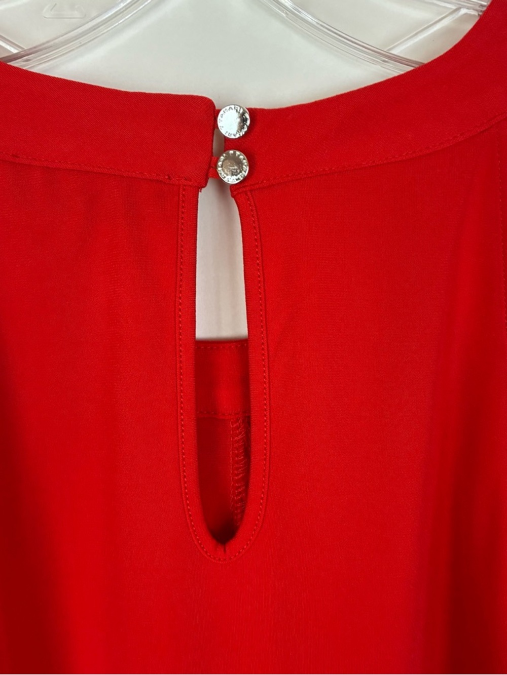 Tahari Sleeveless Red Top- Size M - Picture 9 of 11